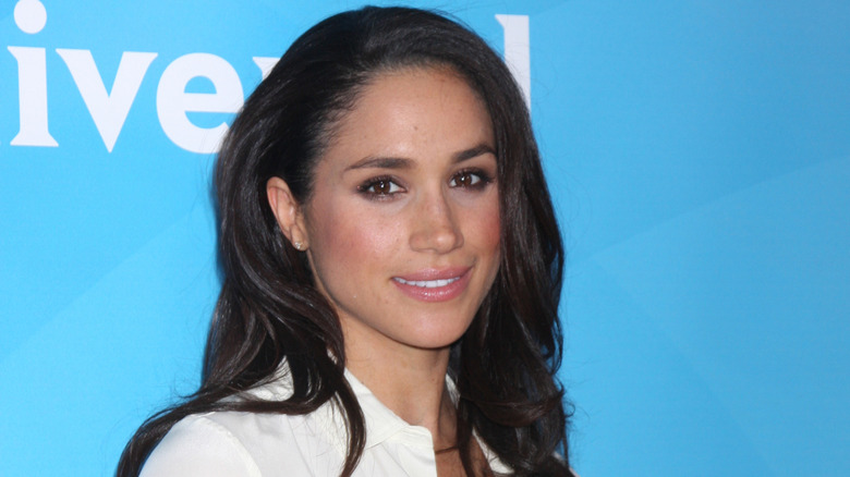 Meghan Markle smiling