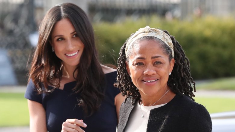 Meghan Markle and her mother Doria Ragland