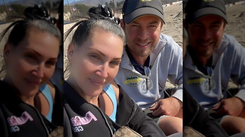 Michelle Visage and David Case take a selfie