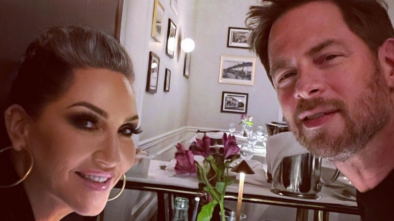 Michelle Visage and David Case take a selfie