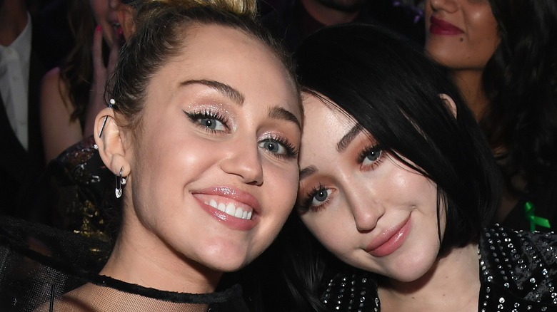 Miley Cyrus and Noah Cyrus