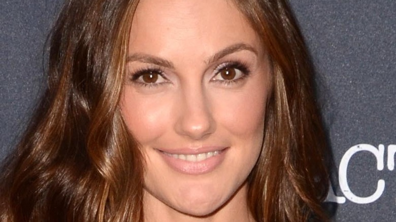 Minka Kelly smiling