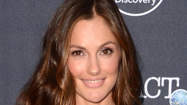 Minka Kelly smiling