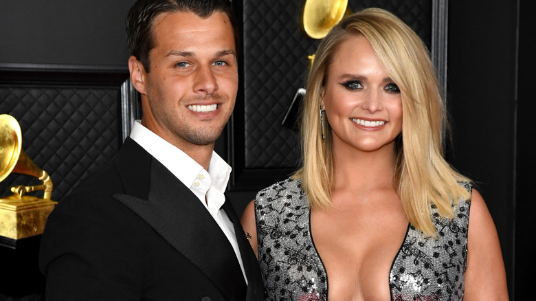 Miranda Lambert and Brendan McLoughlin at the Grammy Awards