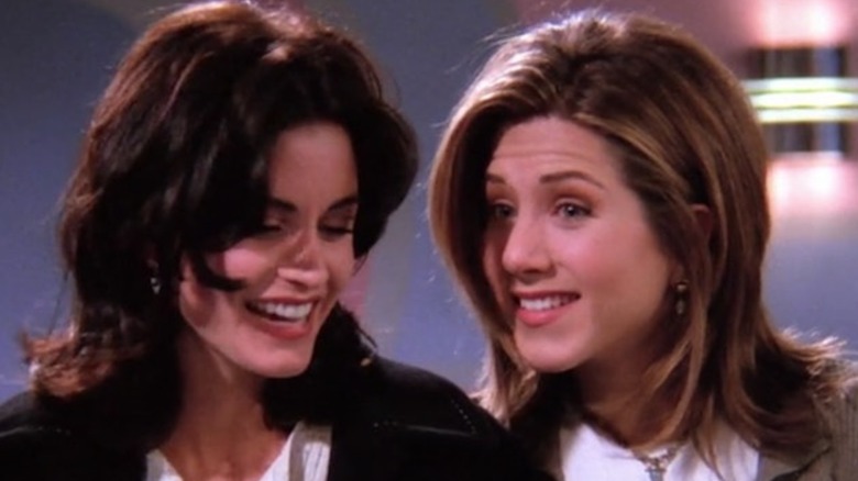 Monica and Rachel in "Friends"