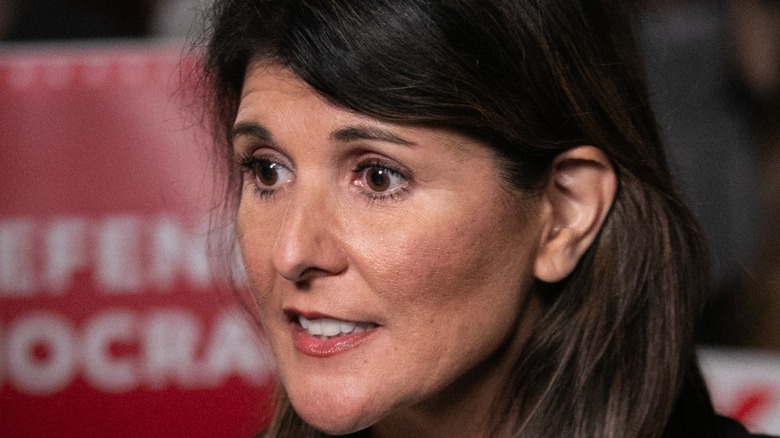 Nikki Haley on the campaign trail