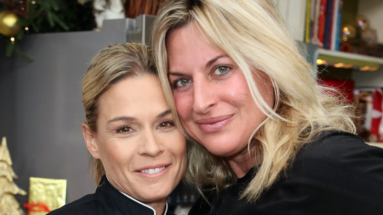 Nicole Ehrlich with ex-wife Cat Cora