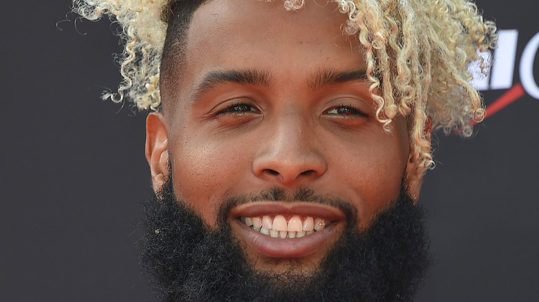 Odell Beckham Jr. on the red carpet. 