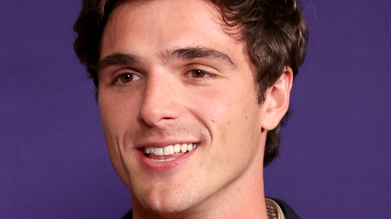 Jacob Elordi laughing at event