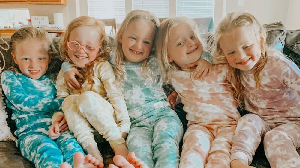 The Busby quints from OutDaughtered