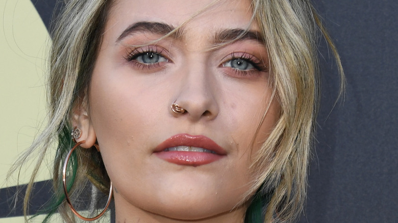 Paris Jackson on the red carpet