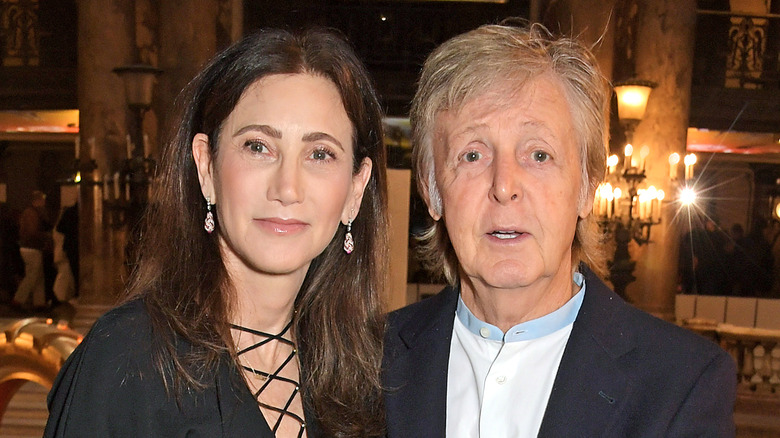 Paul McCartney and wife Nancy Shevell in Miami Beach.