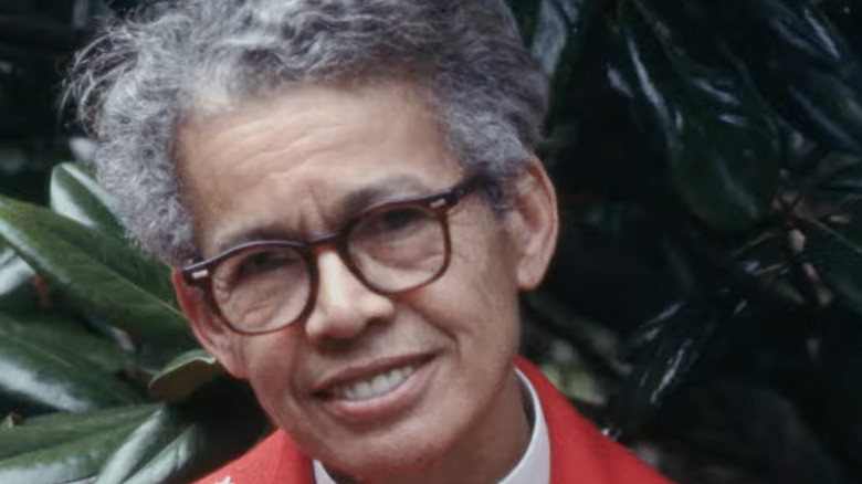 Pauli Murray posing