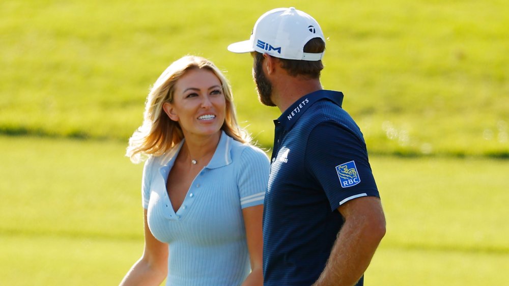 Paulina Gretzky and Dustin Johnson