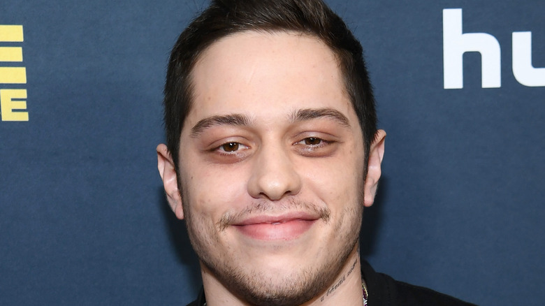 Pete Davidson close up smiling