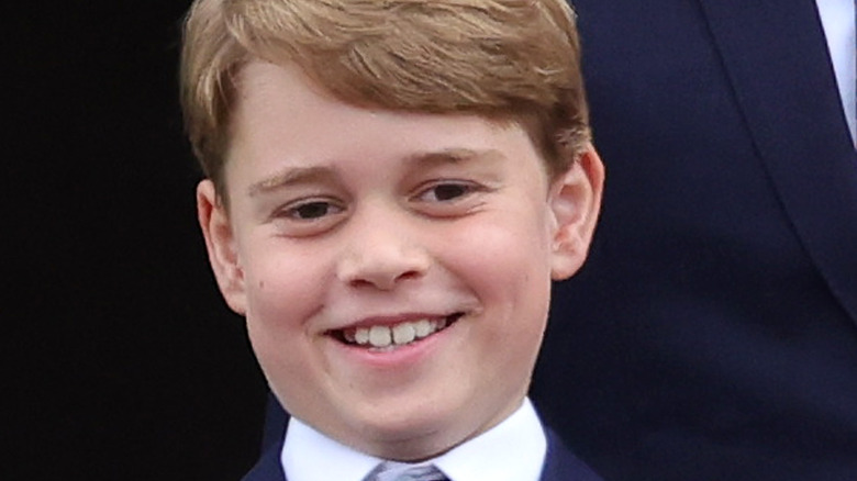 Prince George smiling 