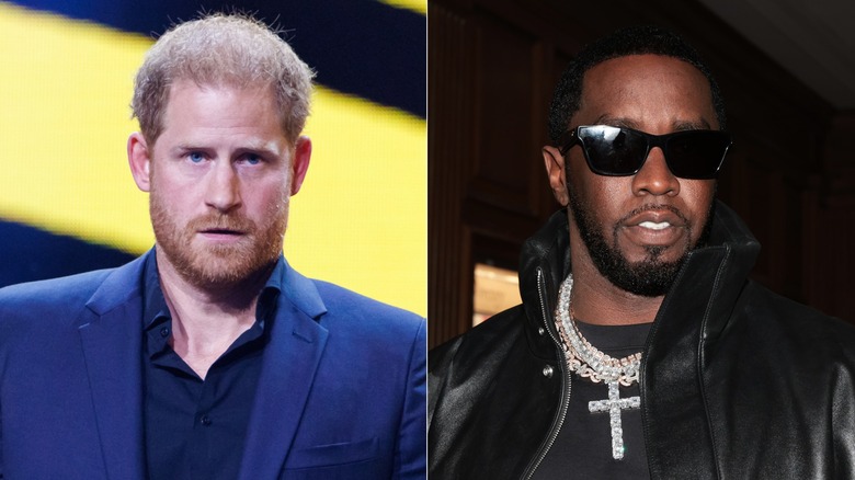 Prince Harry and Sean Diddy Combs split