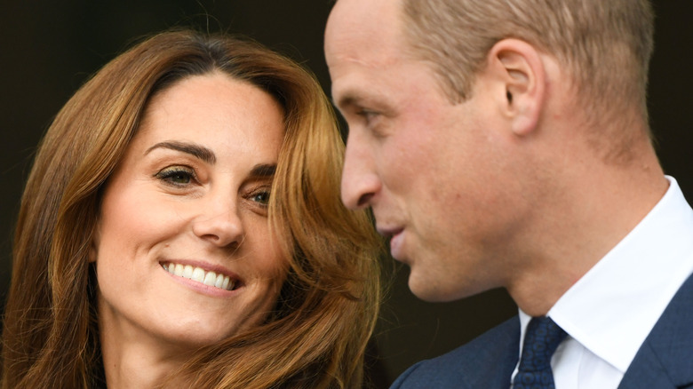 Kate Middleton and Prince William close-up