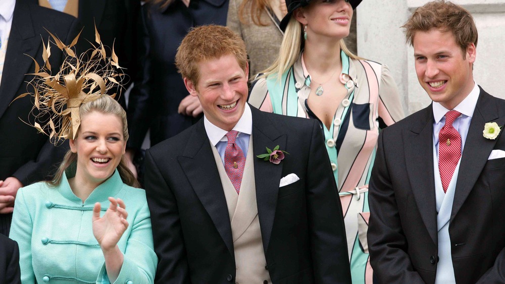 Laura Lopes Prince Harry and Prince William at Prince Charles and Camilla Parker Bowles' wedding