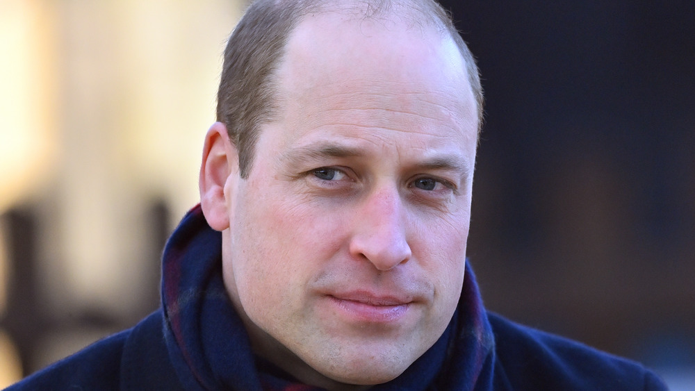 Prince William in blue