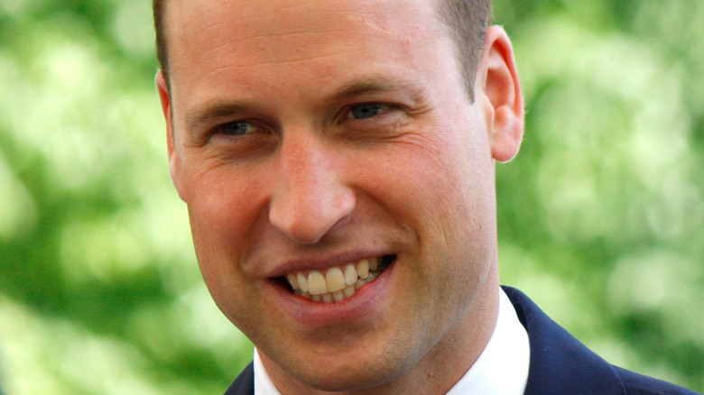 Prince William smiling