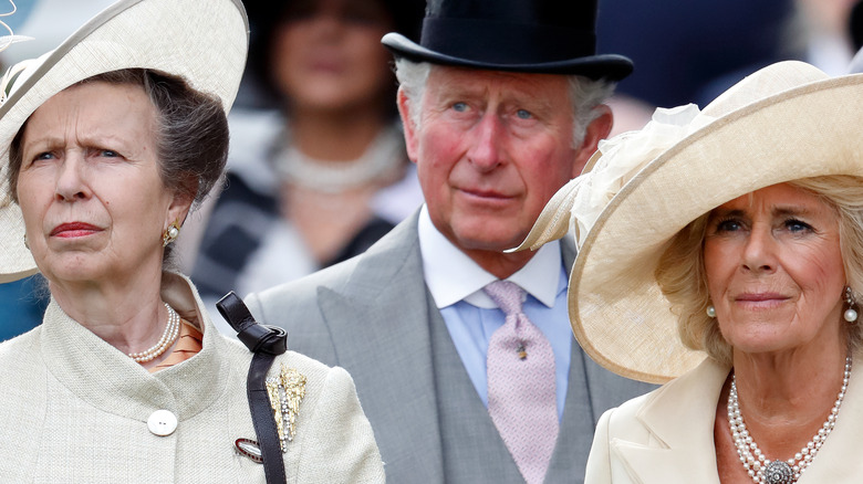 Princess Anne, King Charles, Queen Camilla
