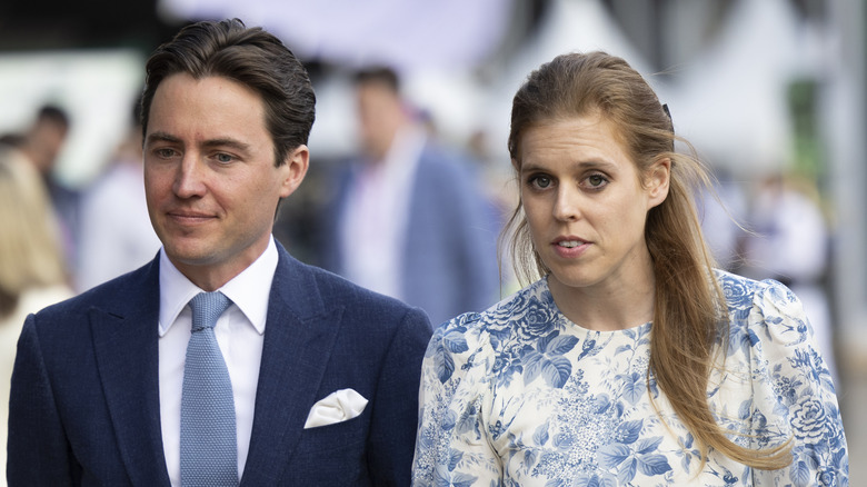 Edoardo Mapelli Mozzi with Beatrice