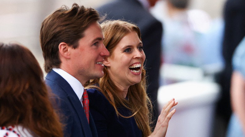 Edoardo Mapelli Mozzi with Beatrice