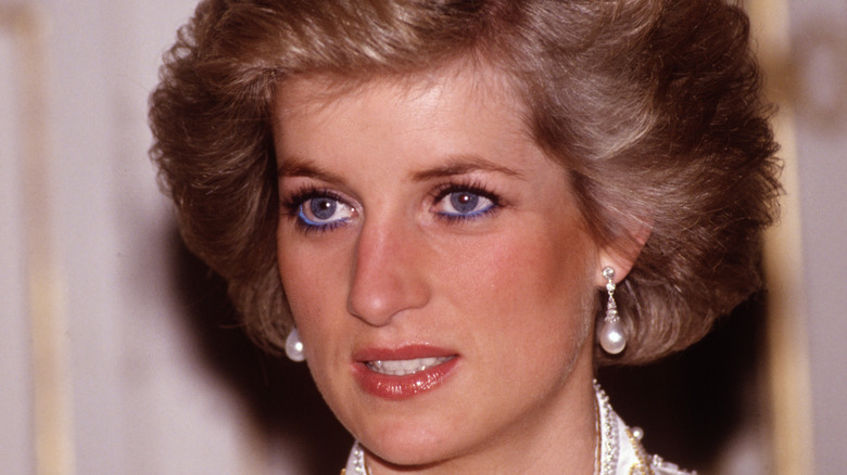 Princess Diana posing