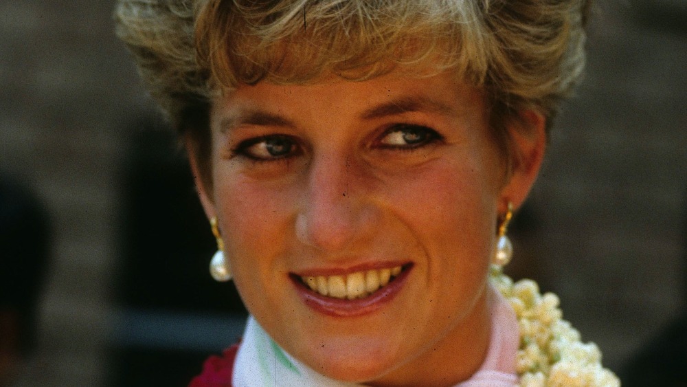 Princess Diana smiling