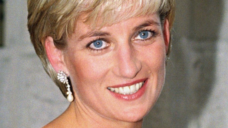 Princess Diana smiling