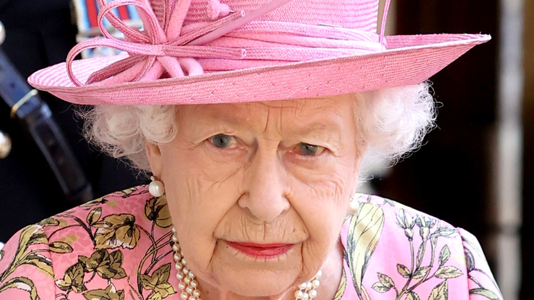 Queen Elizabeth face