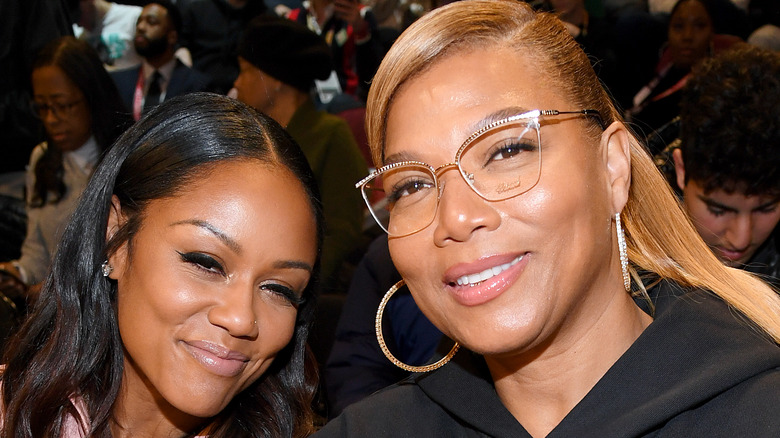 Queen Latifah with her partner, Eboni Nichols