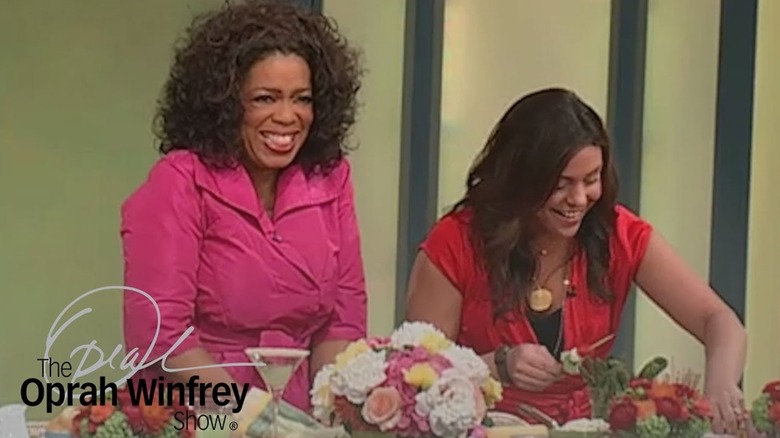 Rachael Ray on "The Oprah Winfrey Show" in 2006