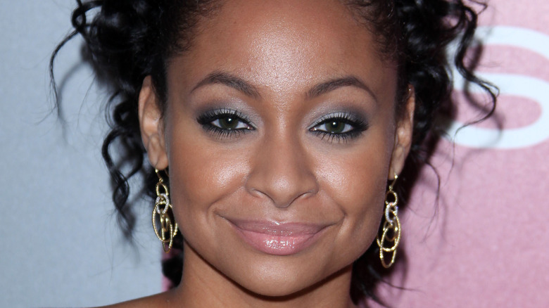 Raven-Symoné at Golden Globes party