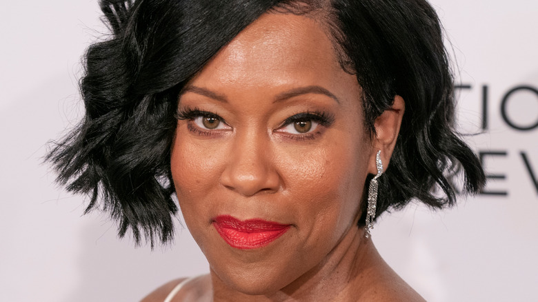 Regina King red lips