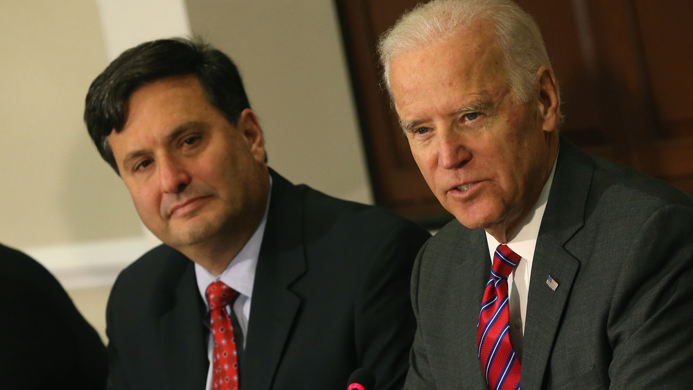 Ron Klain with Joe Biden