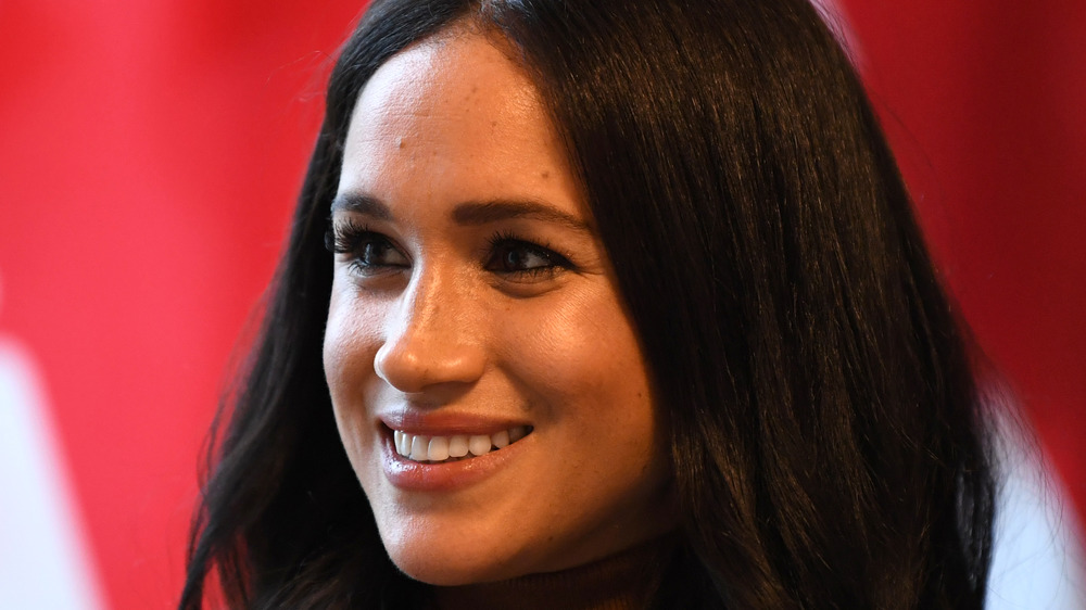 Meghan Markle smiling