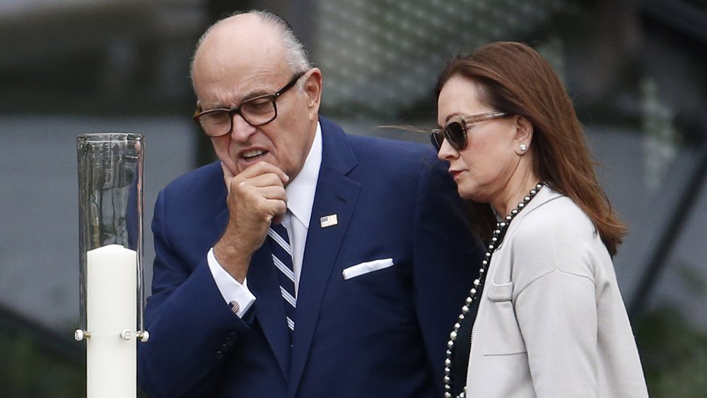 Rudy Giuliani and ex-wife, Judith 