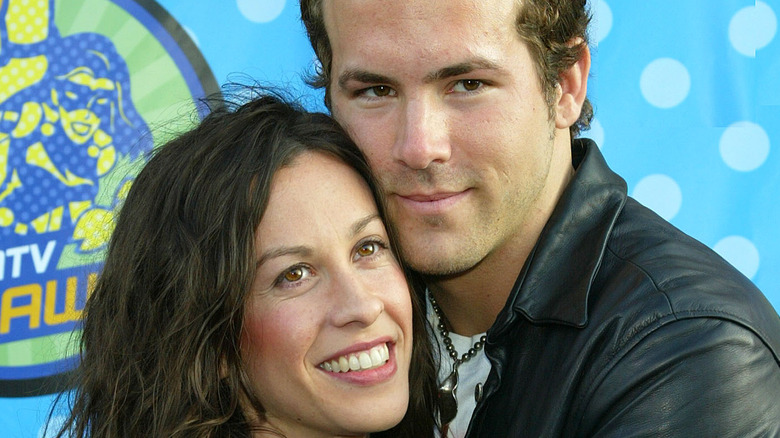 Ryan Reynolds and Alanis Morissette at MTV event