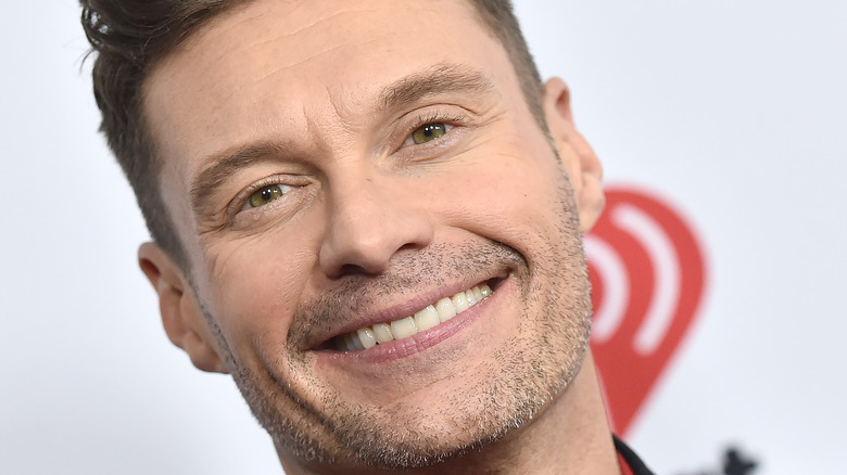 Ryan Seacrest smiling