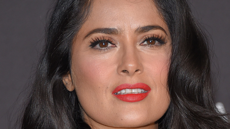 Salma Hayek close-up