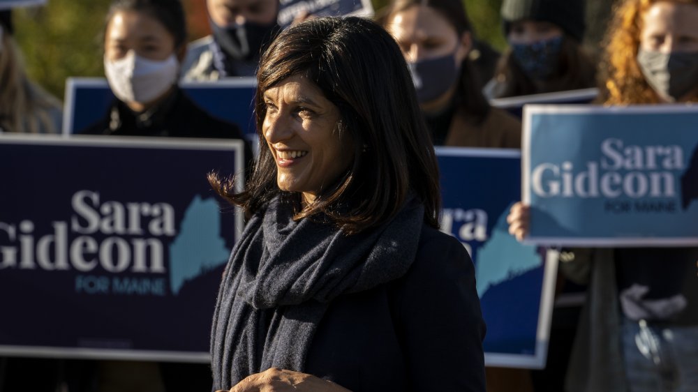 Democratic Senate candidate, Sara Gideon