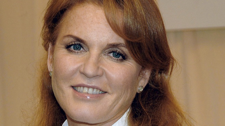 Sarah Ferguson on the red carpet