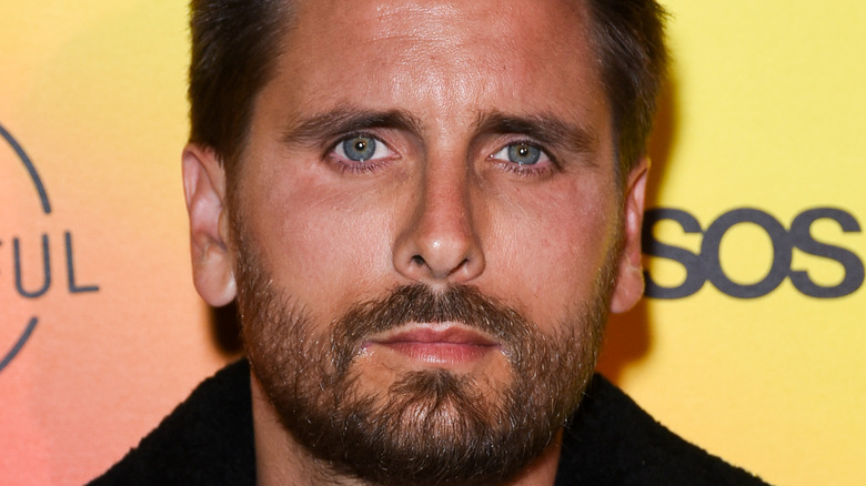 Scott Disick poses for a photo. 