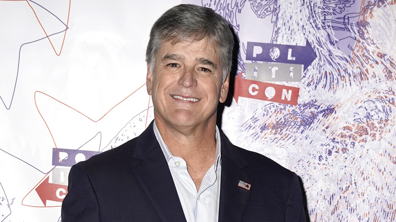 Sean Hannity smiling