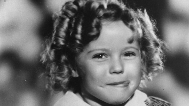 Shirley Temple as a child