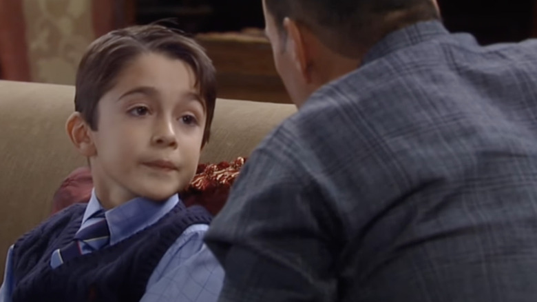 Nicolas Bechtel and Tyler Christopher acting on General Hospital