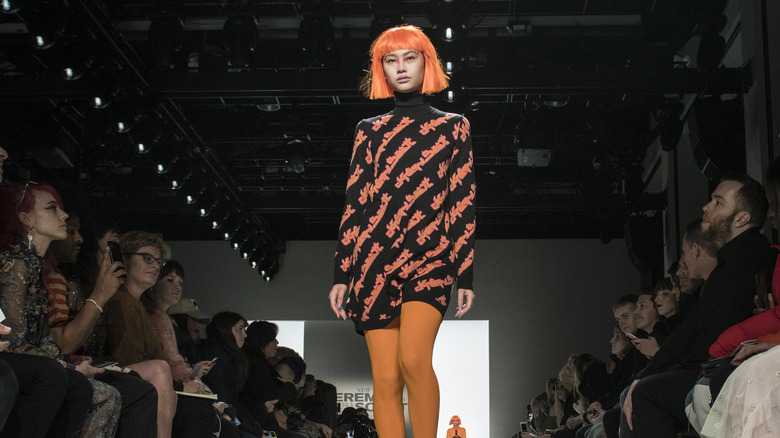 Squid Game Star HoYeon Jung Walks the Runway at Louis Vuitton