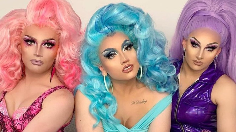 Rosé, Jan, and Lagoona Bloo pose for a photo